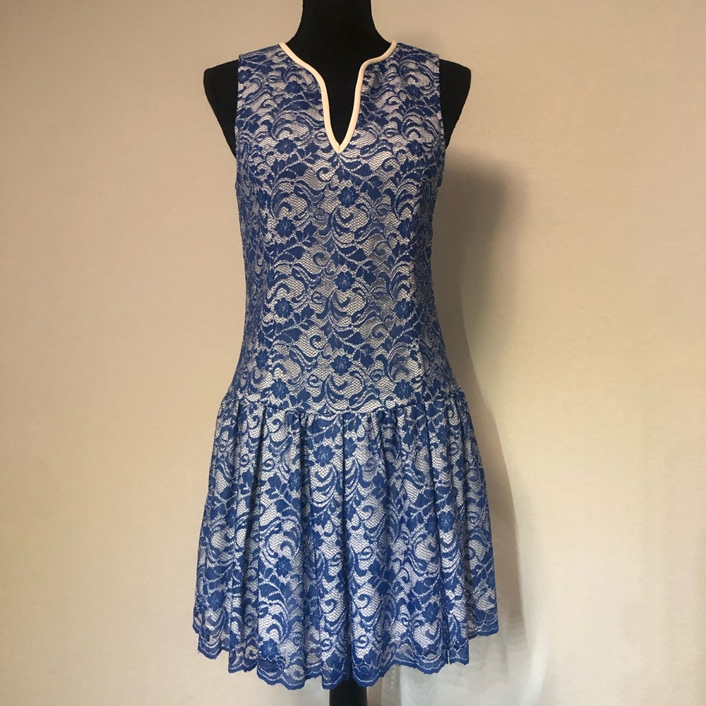 Blue ABS dress